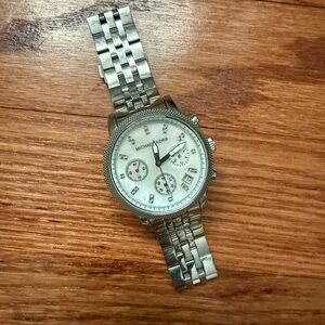 Michael Kors Silver Watch Like New